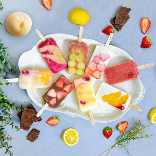 【送料無料】岡山県産くだもの7種のアイスバーセット