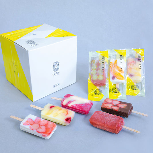 【送料無料】岡山県産くだもの7種のアイスバーセット