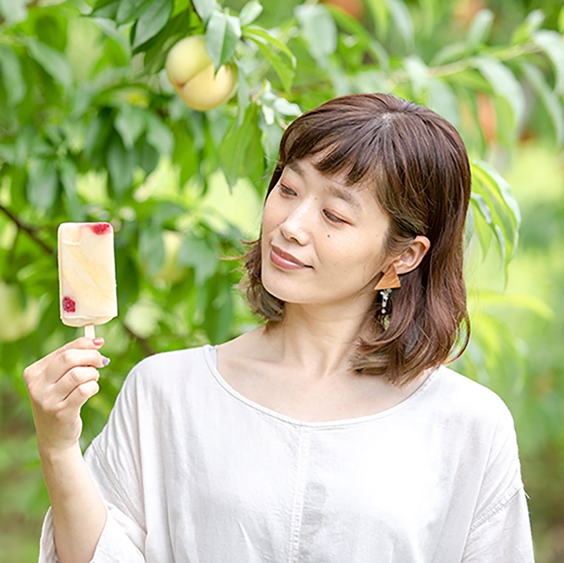 【送料無料】岡山県産ももづくしアイスバーセット